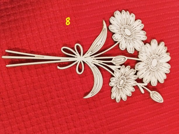 Flor grabada 8