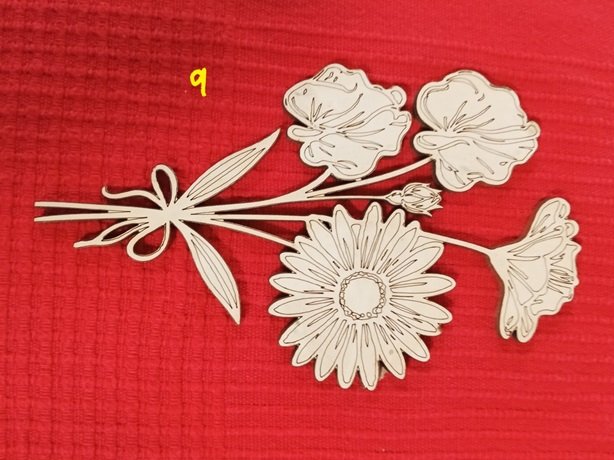 Flor grabada 9