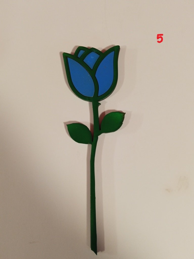 Flores por piezas 5